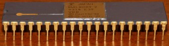 Fujitsu 8089 2MHz CPU (MBL8089-2 9314 E39 VBB) NMOS 8 & 16-BIT I/O-Prozessor, Intel 79, Japan 1983